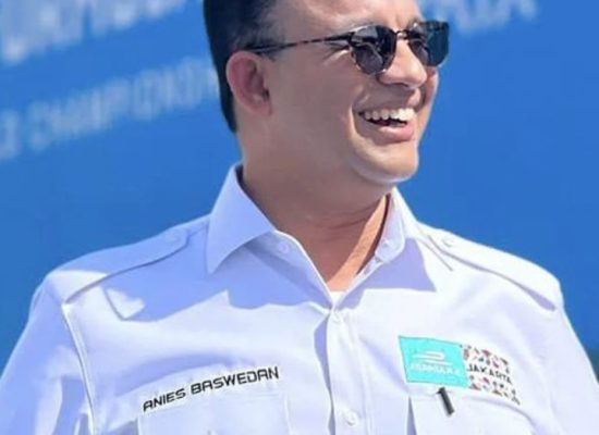 Teriakan ‘Presiden 2024’ Sambut Kedatangan Anies di Ancol Saat Saksikan Ajang Formula E 