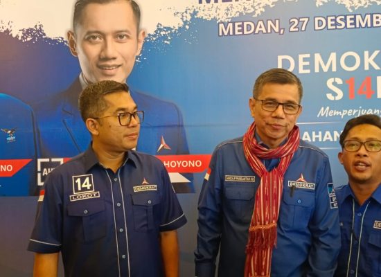 Dihadiri SBY dan AHY, Hinca Ungkap Alasan Medan jadi Tuan Rumah Perayaan Natal Nasional Partai Demokrat 